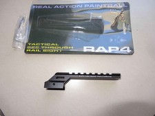 Paintball Poignée Picatinny RAP4 Tactical See Through Rail Sight - NEUVE