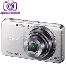 SONY Cyber shot DSC-W630 16.1 MP Digital Camera 5x Optical Zoom - Silver