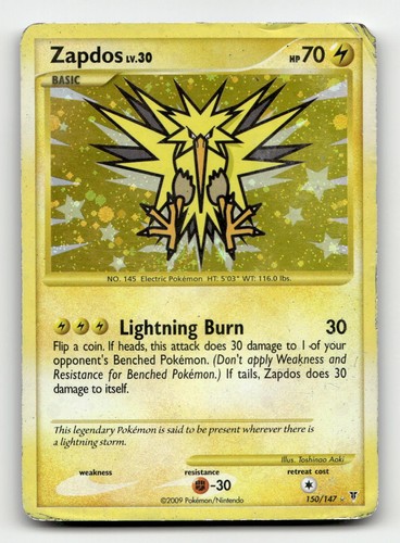 Zapdos 150 Supreme Victors Holofoil Pokemon