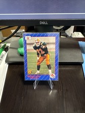 1991 AW Sports CFL Football # 44 Michael Soles Edmonton Free Ship