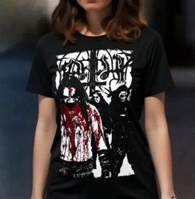 T-Shirt Marduk - Bloody Band, Baumwolle, neu, Black Metal, beidseitig bedruckt