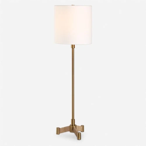 Uttermost 30406-1 Lautoka 36" Tall Buffet Table Lamp - Brass - Picture 1 of 5