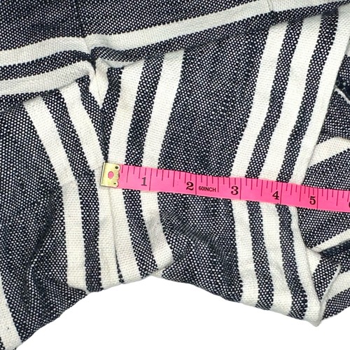 Loft The Riviera kurze blau gestreifte maritime Shorts mit Knöpfen Größe 12 - Bild 14 von 14