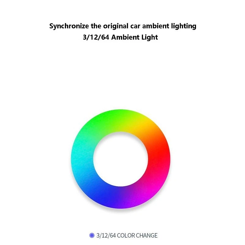Altavoz 4D LED Tweeter para Honda Accord 2018-2025 Inspire luz ambiental 64 colores Foto 4 de 4