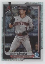 2024 Bowman Mega Box Chrome Mojo Refractor Corbin Carroll #25 0l1o