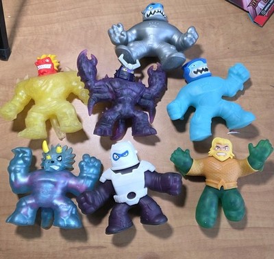 Heroes Of Goo Jit Zu Action Figure Lot 7 Stretch Figures 4''  By Moose Toys A-14