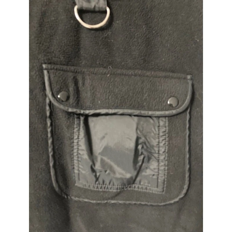 Жилет универсальный из черного флиса Jones New York Sport с нейлоновыми карманами мужской размер M - Изображение 3 из 4