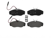 Brembo P 23 068 Bremsbelagsatz, Scheibenbremse FüR CitroËN Passend FüR Fiat