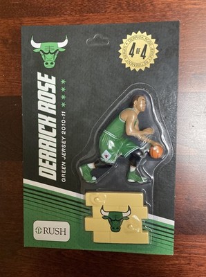 CHICAGO BULLS DERRICK ROSE GREEN JERSEY ACTION FIGURE NIB (3/19/26 SGA)!