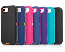 For iPhone 16e 17e Heavy Duty Case Rugged Shockproof Armor Cover 6.1 Inch