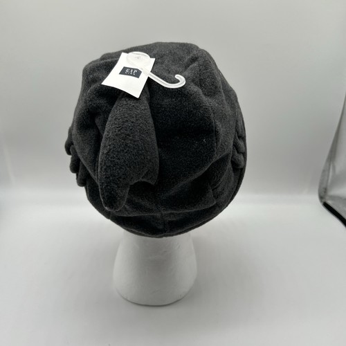 NWT GAP Kids Grey Shark Fleece Beanie Cap Sz L/ XL Outdoor Gorpcore Hiking - Picture 4 of 8