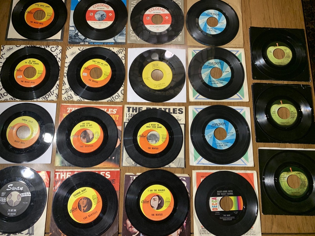 The Beatles 45rpm Vintage Lot With Others | eBay