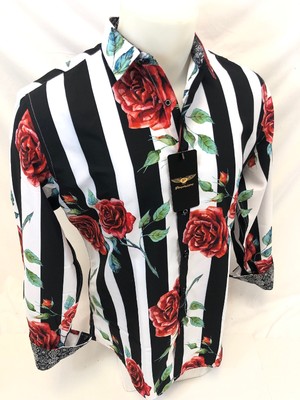 Long Sleeve Button Down Dress Shirt 