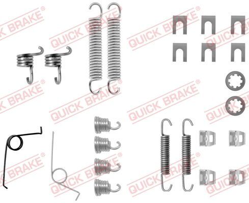 Quick Brake 105-0545 ZubehöRsatz, Bremsbacken FüR Dacia Passend FüR Fiat-image