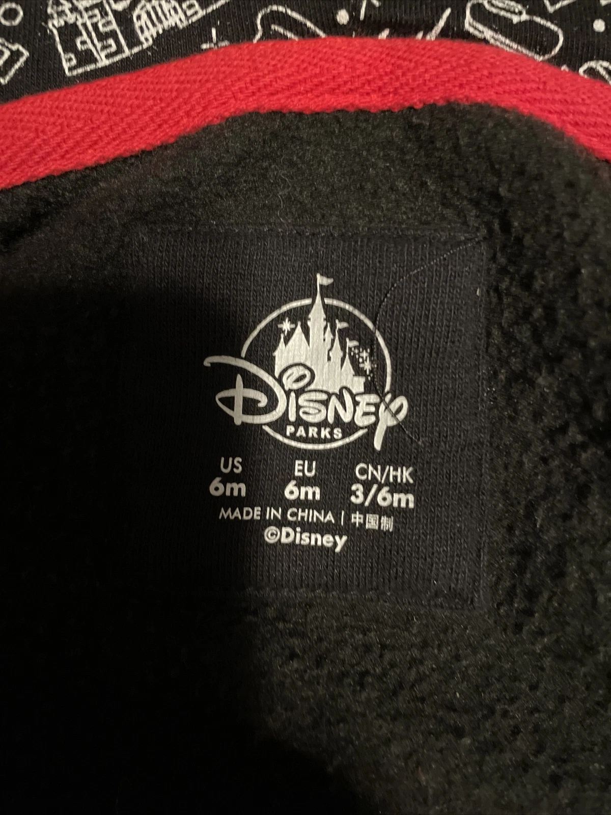 VETEMENTS Disney Parks Boys Mickey Mo Hoodie Size 6 months 6M