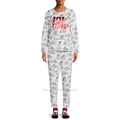 Disney 101 Dalmatians Pajama Set Size 2X Plus Top Pants Sock