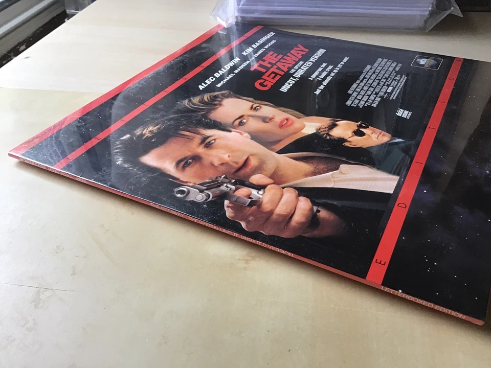 The Getaway Uncut, Unrated 1994 LASER DISC - Image 3 of 4