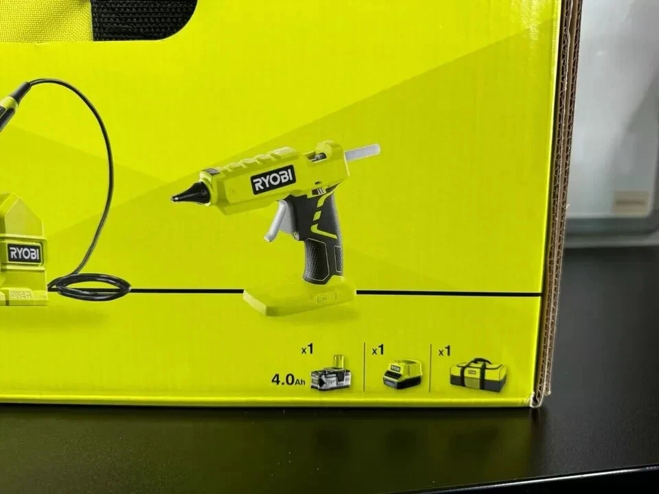 🛠️ RYOBI RCK183G-140S 18V ONE+ CORDLESS GLUE GUN SOLDERING IRON & STAPLER KIT📦 - Image 3 of 4