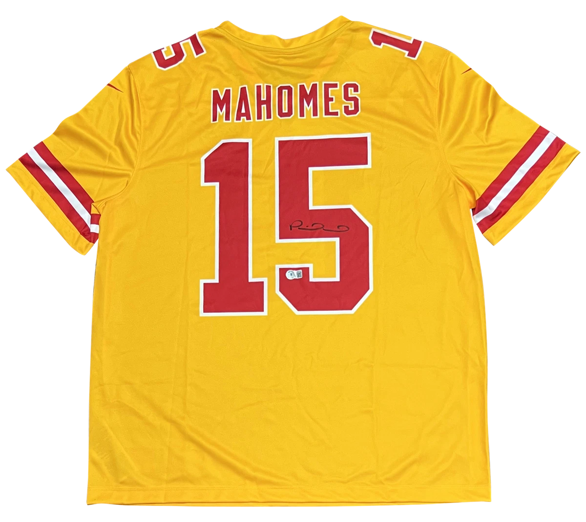 Kansas city best sale chiefs yellow jersey
