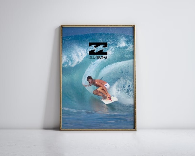 BILLABONG Surfing Poster, Wall art, Home decor eBay