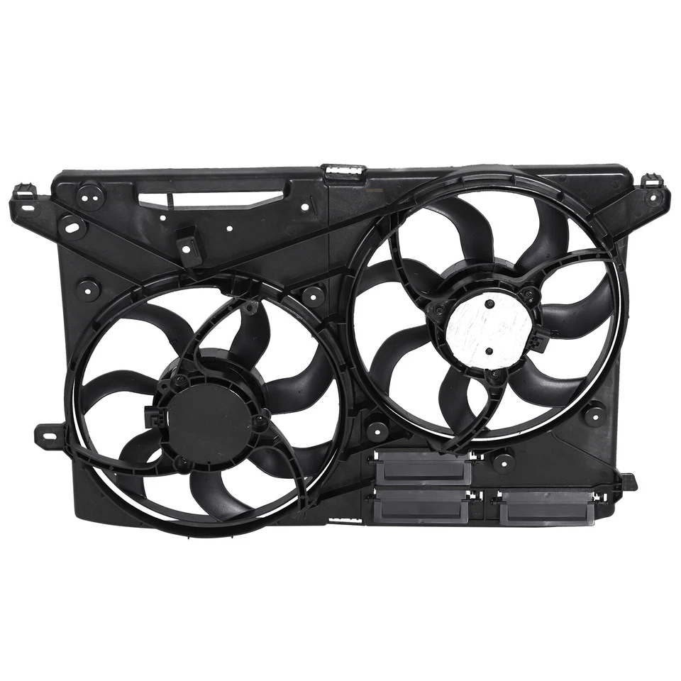 Dual AC Radiator Condenser Cooling Fan For 2013 2014 2015-2020 Ford Fusion 2.5L Foto 4 de 4