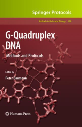 Thumbnail - G-quadruplex Dna Methods And Protocols 1321