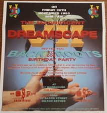 Dreamscape 7 (back to our roots) 26.11.93 @ the sanctuary Milton Keynes rave...