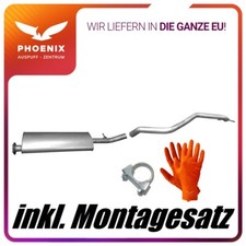 für Jeep Grand Cherokee III 3.7 4.7 5.7 4x4 Endschalldämpfer+Rohr Auspuffanlage