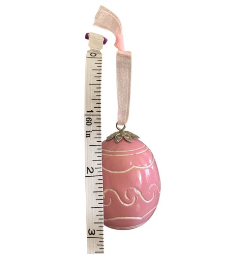 Avon Easter Hanging Egg Ornaments Pack of 6 Pastel Easter Egg Decorations New - Picture 3 of 4