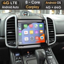 QLED 8Core 4+64GB Android 15 Autoradio GPS WIFI für Porsche Cayenne 2010-2017