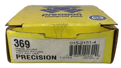 Precision Universal Joint 369 Made In USA Greaseable
