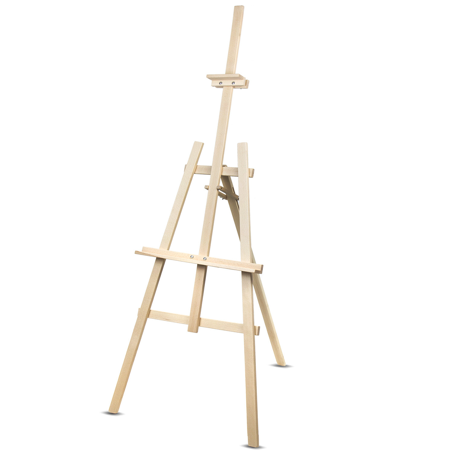 Chevalet de peinture de 150 cm pliable avec crémaillère réglable en hauteur