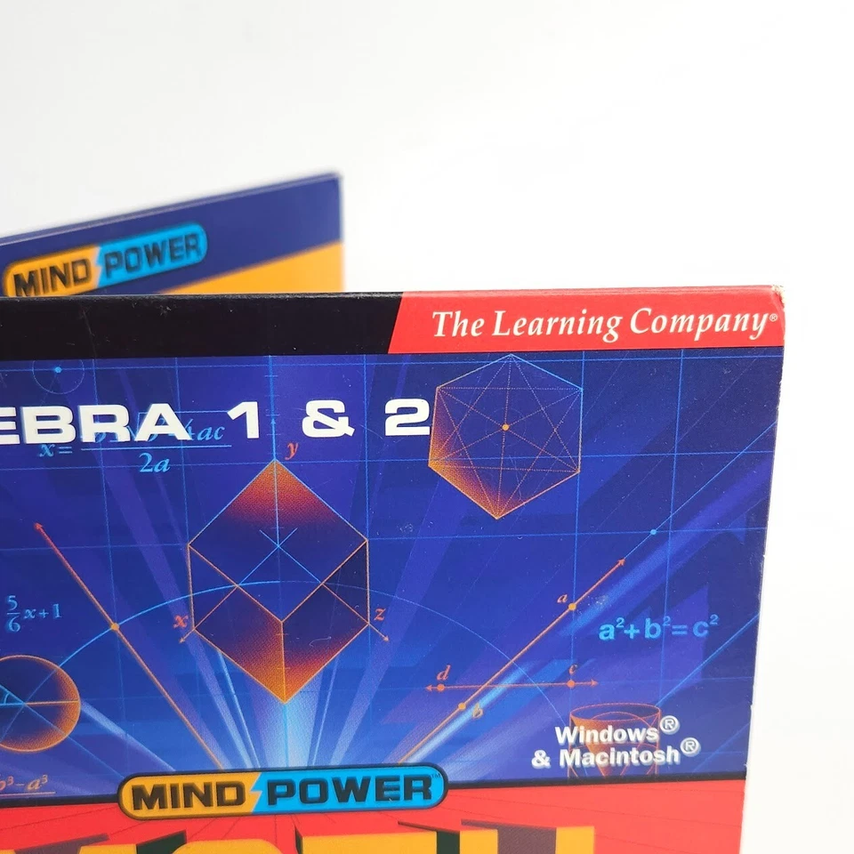 Algebra 1 & 2 Math Windows Mind Power High School Program Disc Visualize - Image 4 of 4