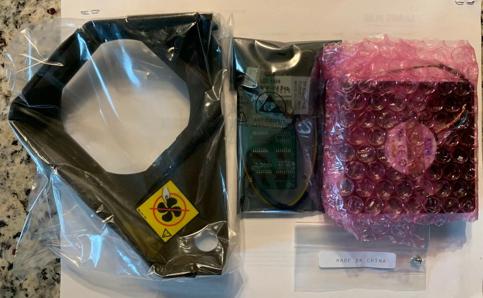 IBM Toshiba PN: 42M6113 4800 Model 7x2 POS CPU Reversing Fan & Duct, Kit - Image 2 of 4