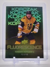 2022-23 UPPER DECK SERIES 2 FLUORESCENCE KAEDAN KORCZAK 13/15