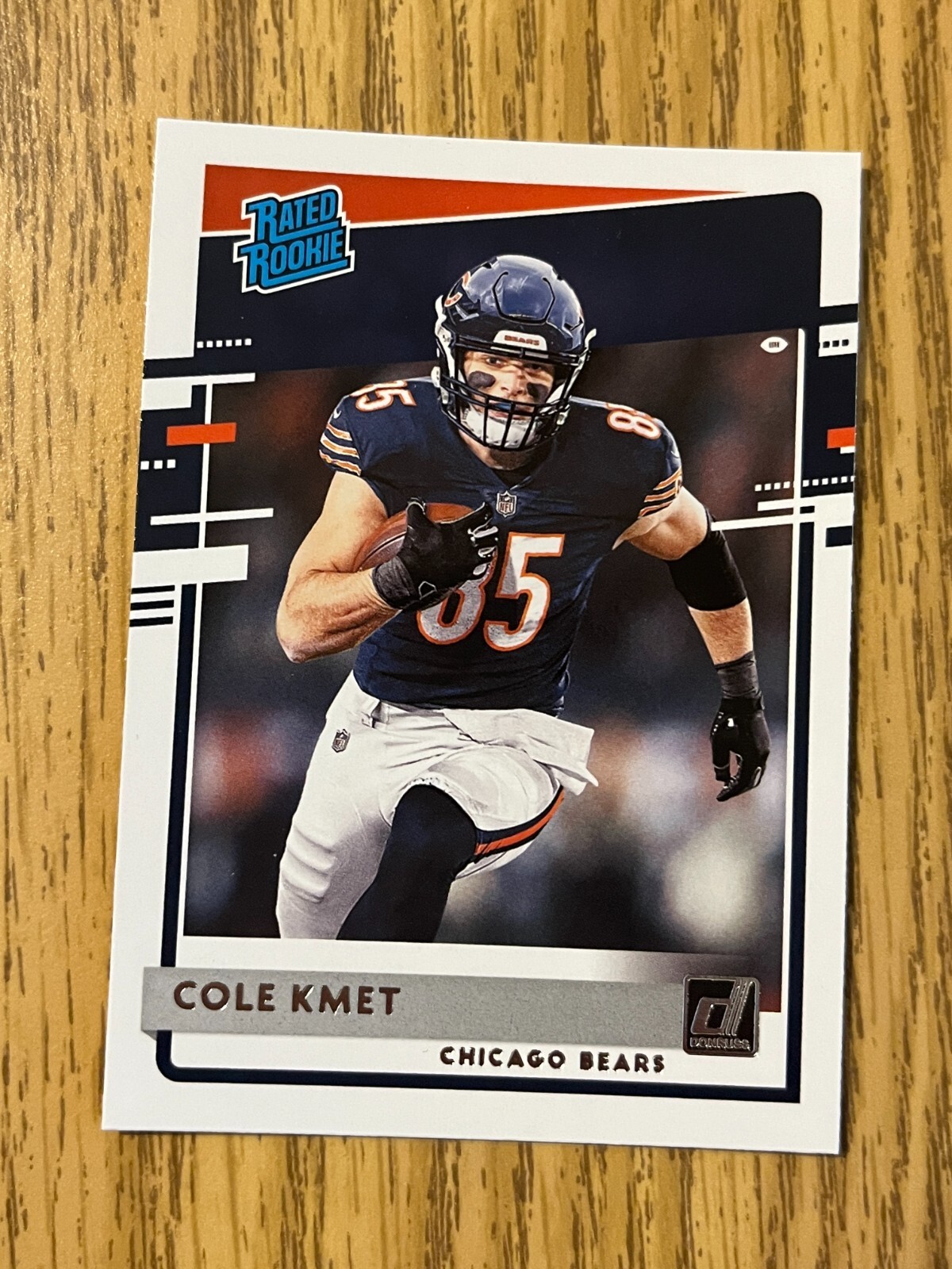 2020 Donruss Cole Kmet Rated Rookie Chicago Bears RC #331