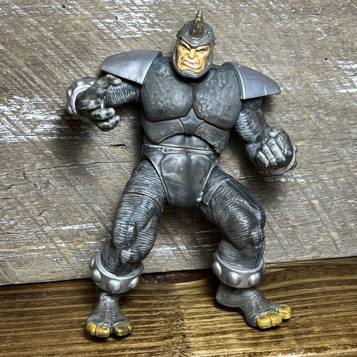 Marvel Spider-Man Origins Rhino (2006) Hasbro Super Posable Figure