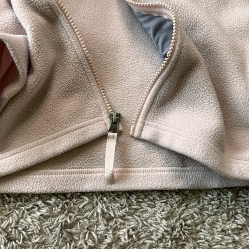 The North Face Denali Jacket Girls Youth Medium Full Zip Hooded Fleece Pink - Picture 5 of 15