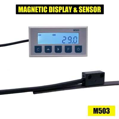 M503 Magnetic Scale DRO Display Integrated Embedded Magnet System Magnetic Tape