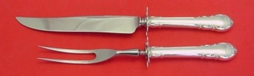 Modern Victorian by Lunt Sterling Silver Steak Carving Set 2-Piece 10 1/4"