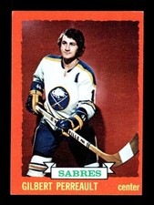1973-74 TOPPS HOCKEY #70 GILBERT PERREAULT BUFFALO SABRES