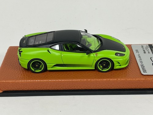 1/43 Tecnomodel Ferrari 430 Scuderia Verde Mate / Negro Novitec 01/20 T-MI-07 - Imagen 6 de 9