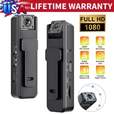 HD Mini Police Body Camera 1080P Video Audio Recorder Pocket Night Vision Cam