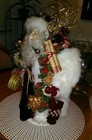 Santa Claus St. Nick Figure Doll Tabletop Holiday Decoration w/Stand * Brand New — photo 10