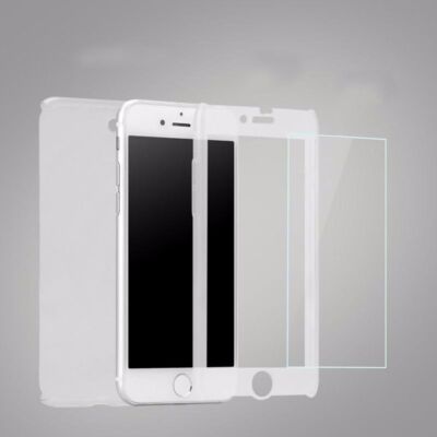 Hülle Handy Schutz für Huawei P9 Full Case Cover Displayschutz Etuis Transparent