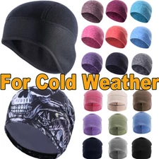 Winter Windproof Skull Cap Helmet Liner Motorcycle Ski Beanie Hat for Men Women