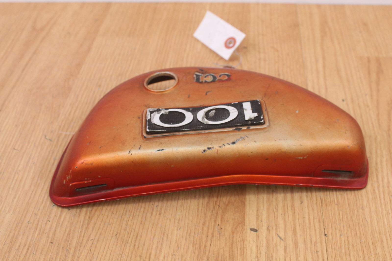 1973 SUZUKI TC100 Left Side Cover / Panel PT# 47111-25300-019