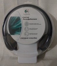 Logitech Curve Headphones for MP3 Players - Graphite 980434-0403  NEW 2005  