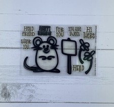 The Stamps of Life Sign4Mouse Stamp and Die Set