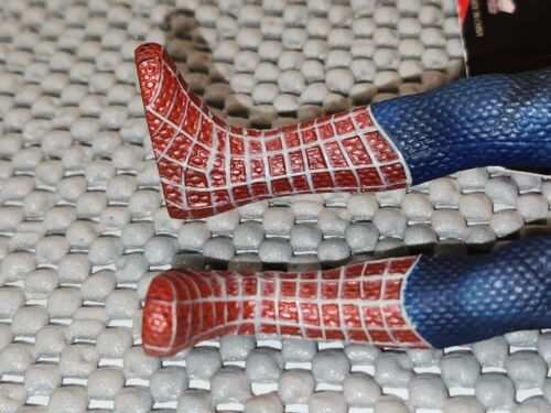 Raro 2007 Spider-Man 3 Máscara Desgarrada/Abierta Suave Marvel Figura de Acción Bandai con Etiquetas 6" - Imagen 21 de 24